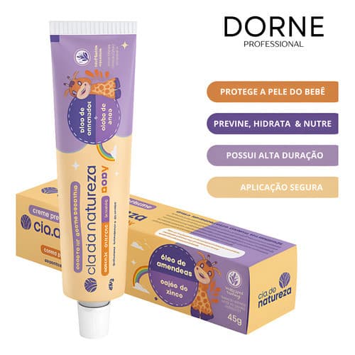 Pomada Preventiva Para Assaduras 45g - Cia Da Natureza Baby