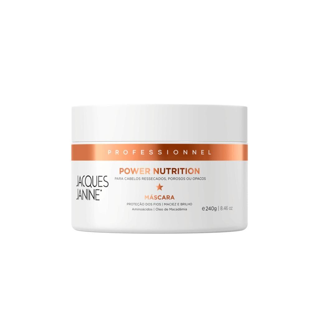 Jacques Janine Máscara Tratamento Creme Power Nutrition 240g