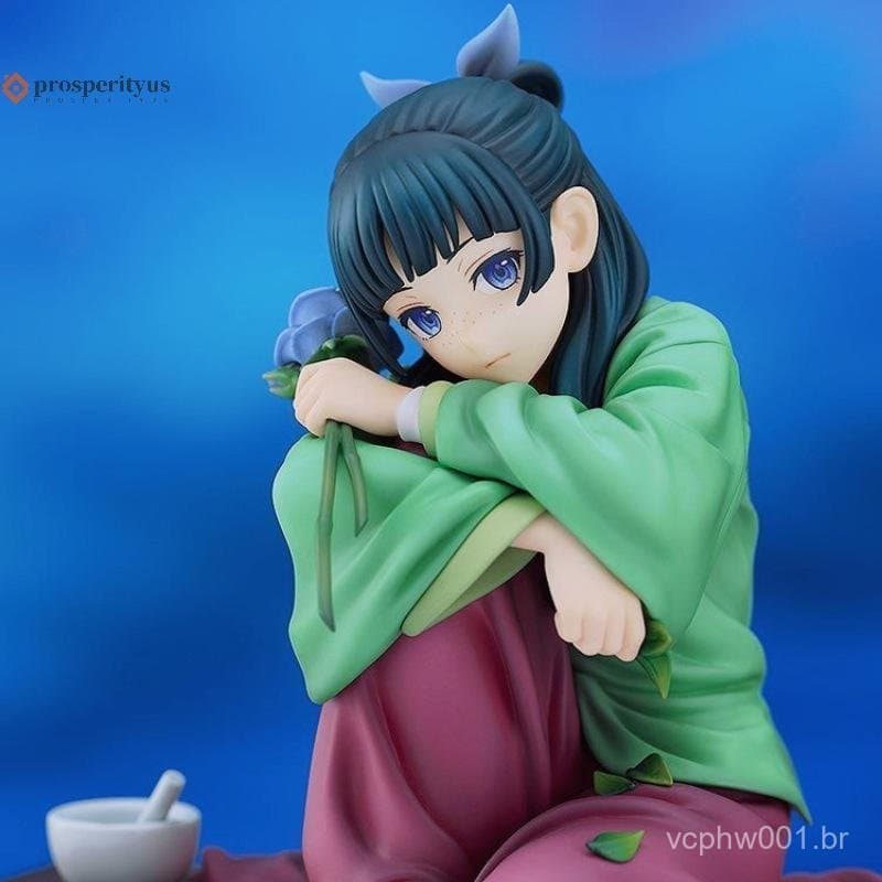 [prosperityus] The Apothecary Diaries Anime Figuras PVC Modelo MaoMao Mesa Linda Menina De Ação Brinquedos Para Presente