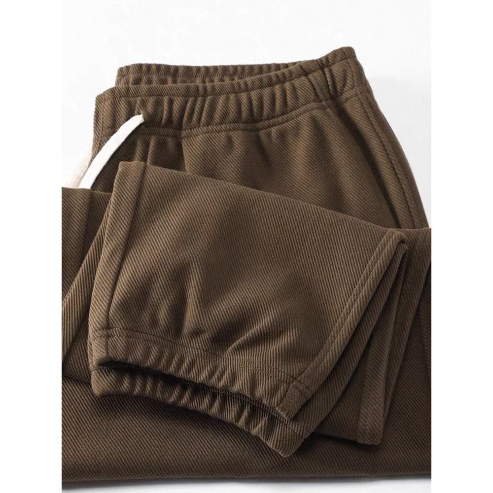280g pesado cor sólida All-Match Casual sweatpants masculino solto sweatpants calças femininas 2026 verão estilo fino