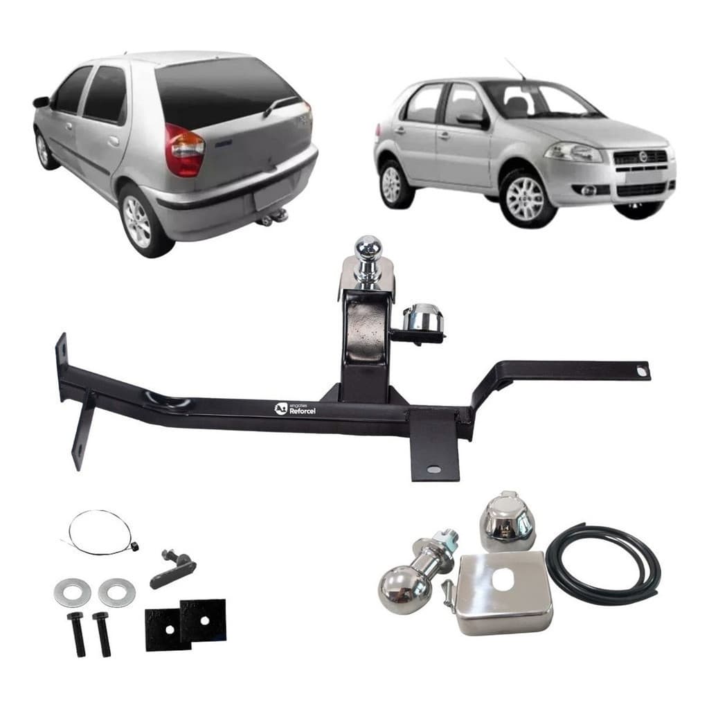 Engate Reboque Rabicho Fiat Palio 2000 2001 2002 2003 Novo