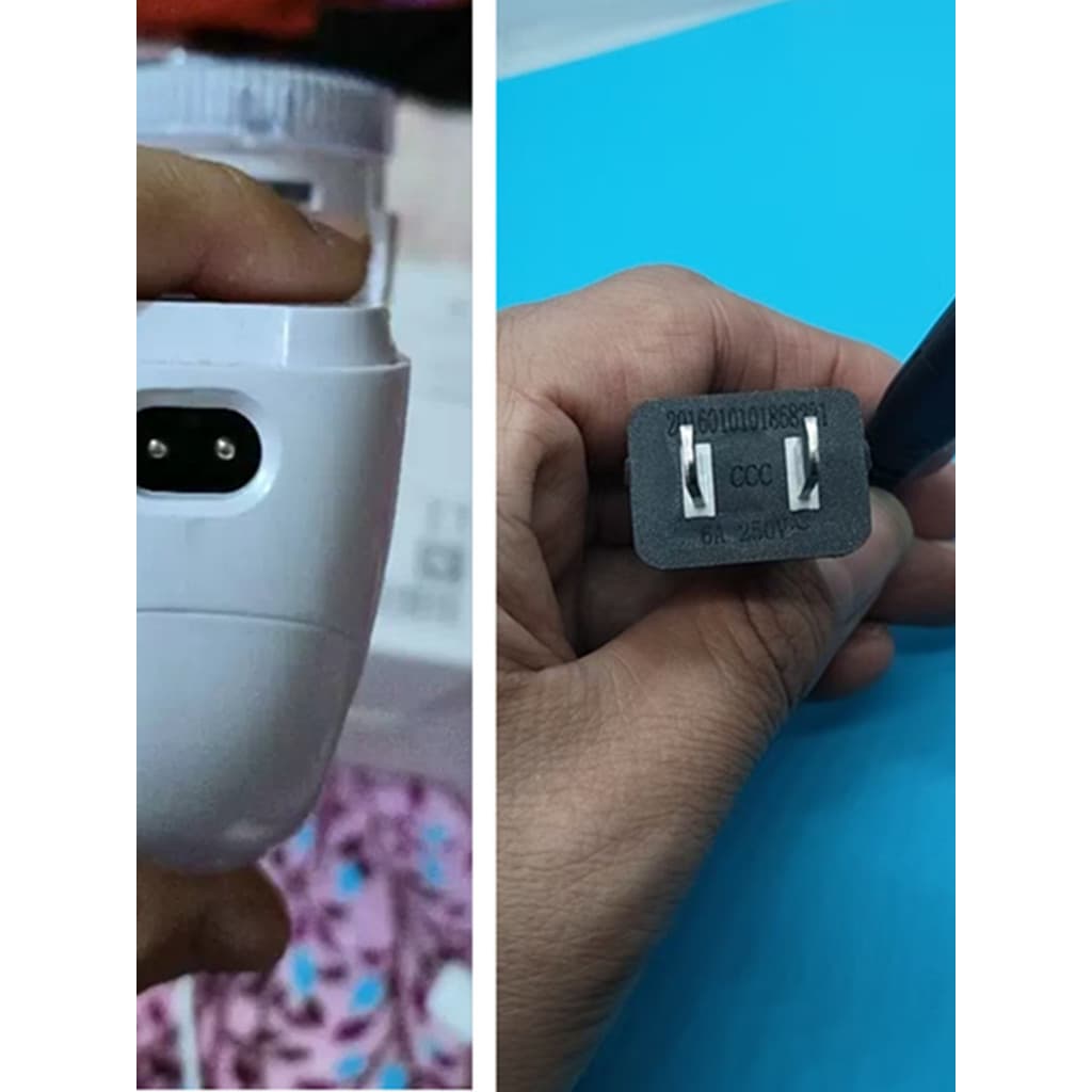 Adequado para Superman SR2862 carregador de máquina de bola de pele 5v cabo de carregamento duplo furo redondo cabo de a