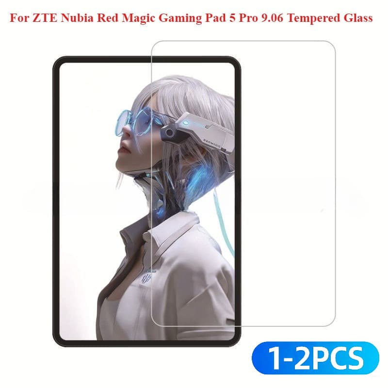 1-2 Unidades Para ZTE Axon Pad nubia Pro HD Filme De Vidro Temperado Transparente RedMagic Tablet Nova Astra 2 Protetor