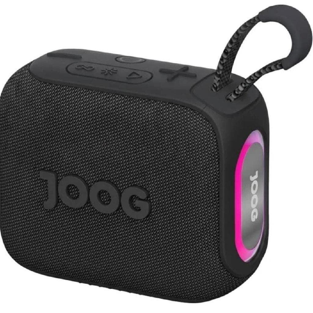 Caixa de Som Bluetooth JOOG Pair S 10W Portátil RGB IPX6 Resistente à Água Som Estéreo Bateria Recarregável