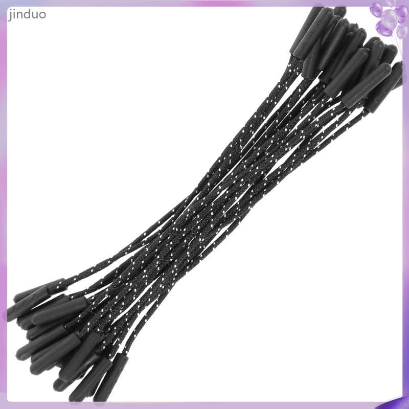 👕 20Peças Puxador De Zíper Para Jaquetas Em Nylon Multi