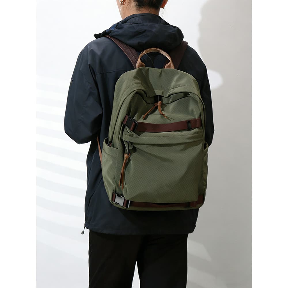 Mochila neutra leve à prova d'água de grande capacidade Aptidão Caminhadas ao ar livre Mochila para computador Bolsa par
