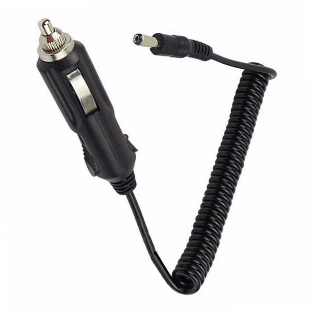 Cabo Walkie-talkie 12V DC Entrada Spring-Carregado ABS Material Adaptador De Alimentação Para Carro