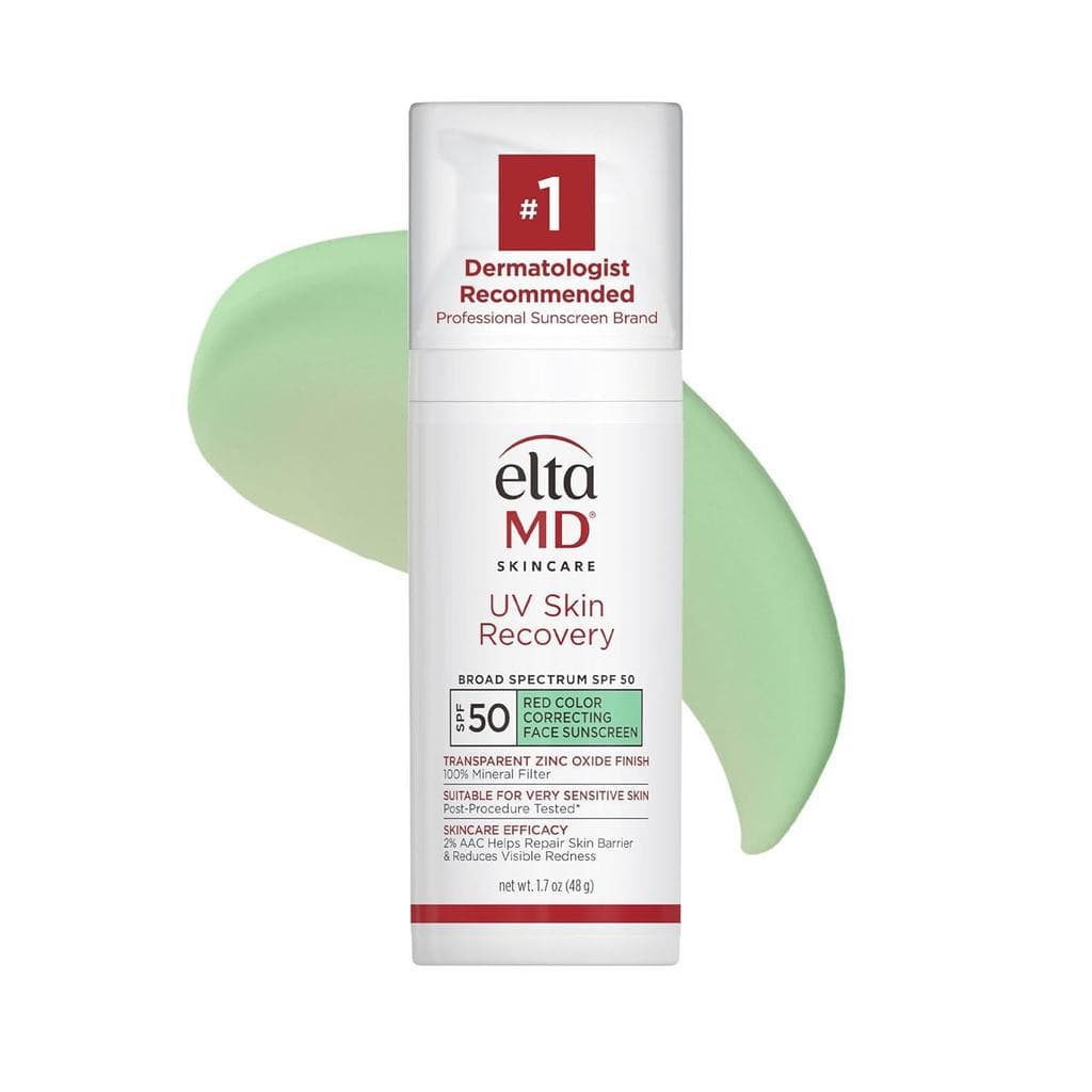Protetor Solar Facial EltaMDUVRecovery com Óxido de Zinco, Totalmente Mineral, Seguro para Peles Sensíveis, FPS50 XWLV