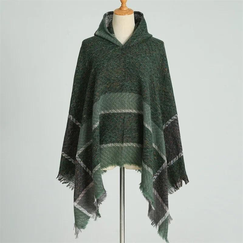 Moda Inverno Novas Mulheres Xale Roubou Capa Com Capuz Envoltório Feminino Cachecóis Mais Quentes À Prova De Frio Cachec