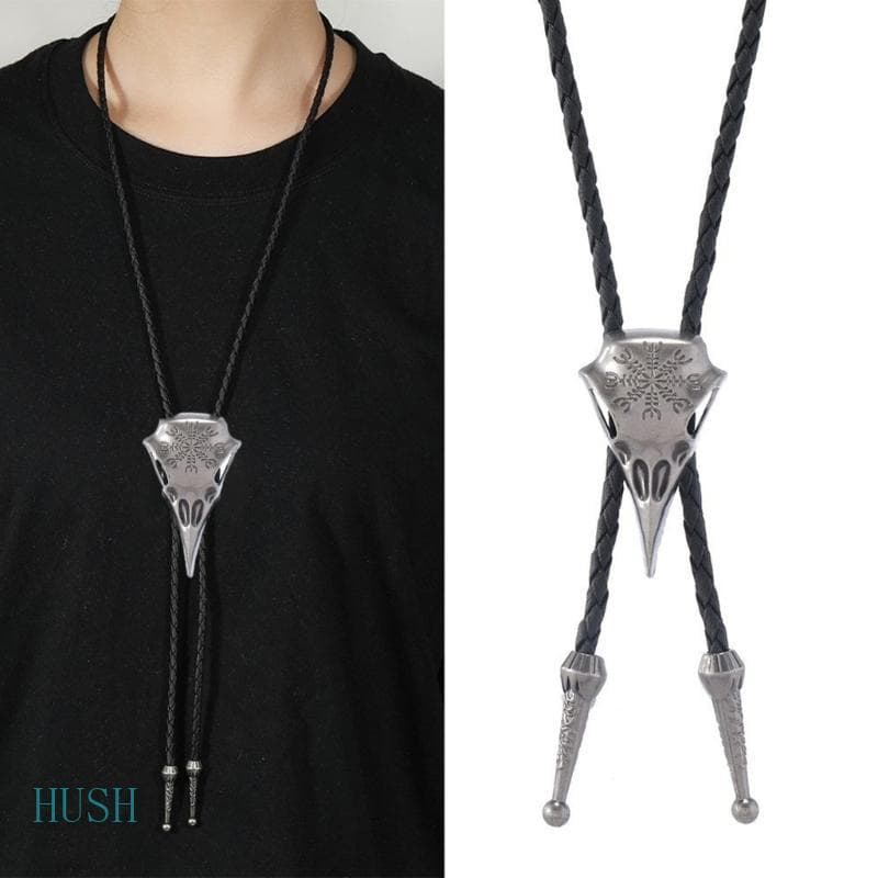 HUS Couro Do Plutônio Corda Jóias Para Uso Diário Prático Liga Fecho Neckpiece
