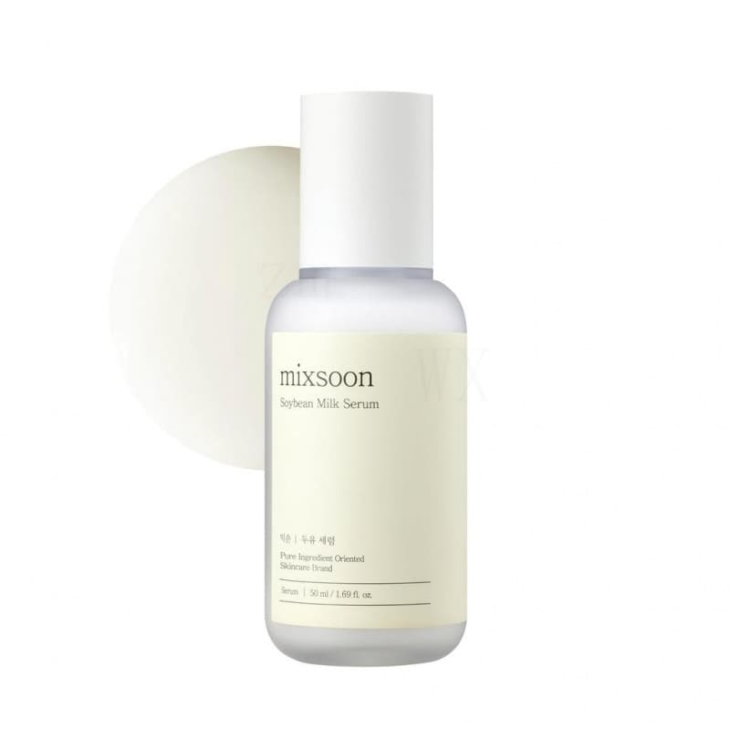 Loção Hidratante Facial Mixsoon com Essência de Leite de Soja, Fórmula Nutritiva e Firmadora, 50ml/1.69 fl.oz, Cuidado