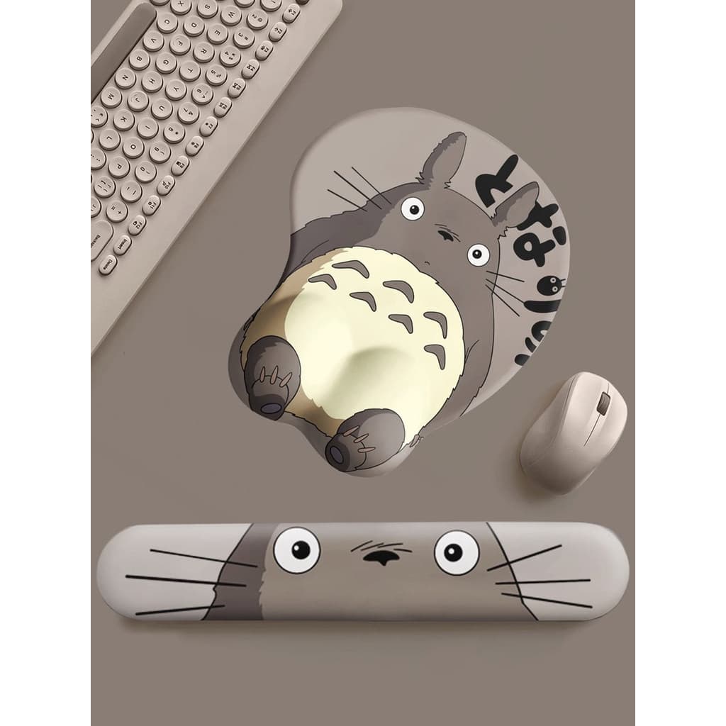 Bonito Super bonito meu vizinho Totoro dos desenhos animados ins estilo Mouse pad escritório descanso de pulso meninos m