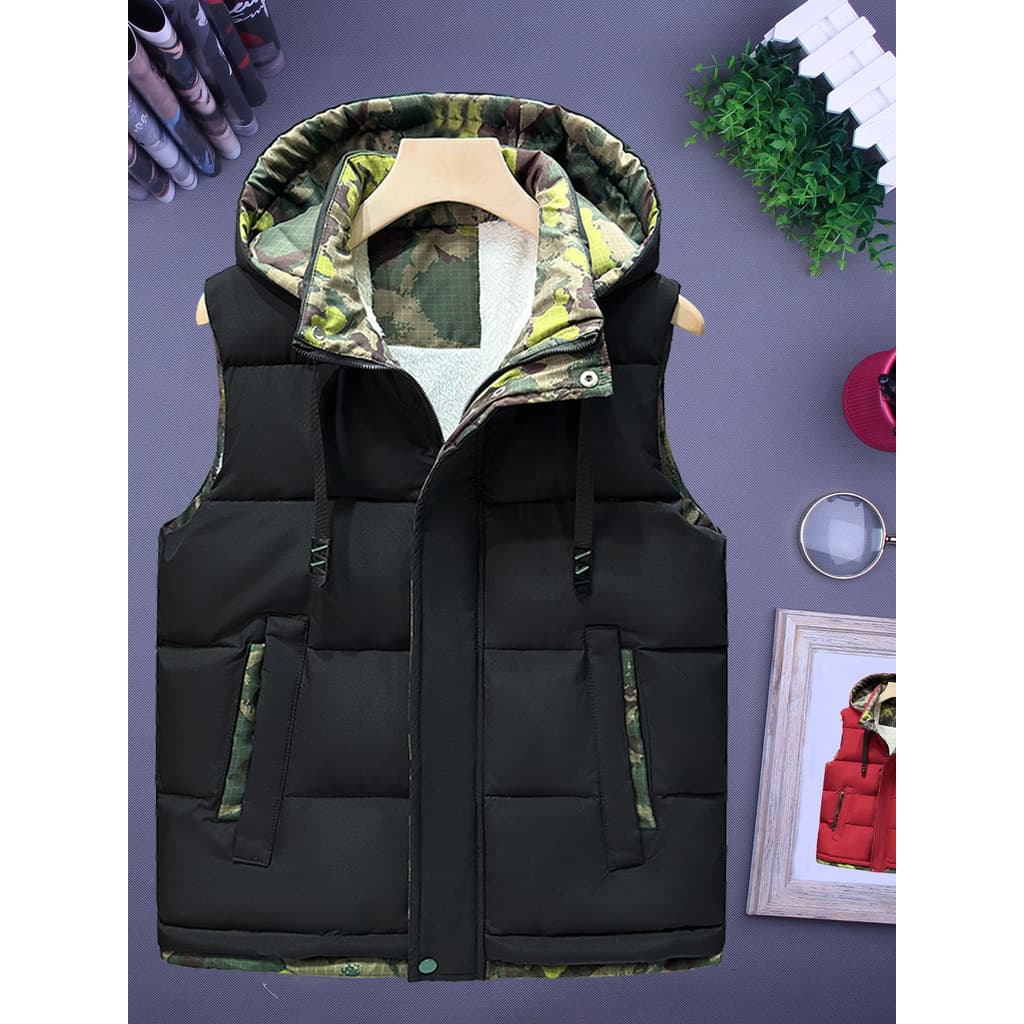 Outono inverno novo estilo das mulheres dos homens para baixo colete de algodão moda tendência All-Match Casual esportes