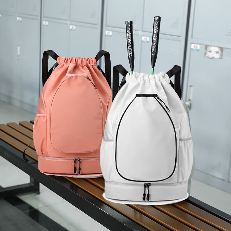 Saco de cordão saco de Badminton mochila grande capacidade esportes à prova dwaterproof água saco de armazenamento leve
