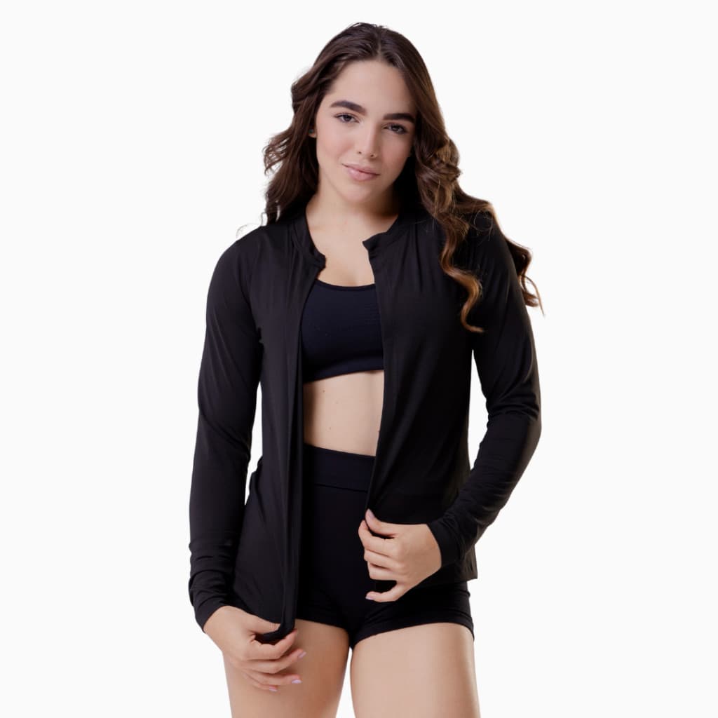 Cardigã feminino, jaqueta de ginástica, proteção UV, jaqueta térmica VIPC