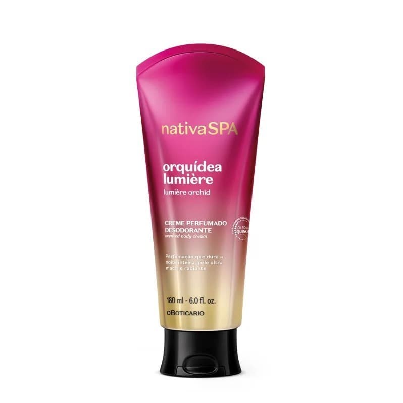 Loção Hidratante Corporal Nativa SPA Orquídea Lumière 180ml O Boticário