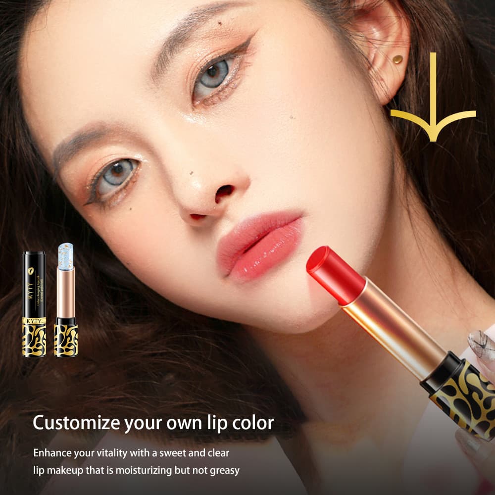 [Estoque pronto] Batom feminino hidratante brilhante bálsamo labial outono água hidratante hidratante bálsamo labial WJG