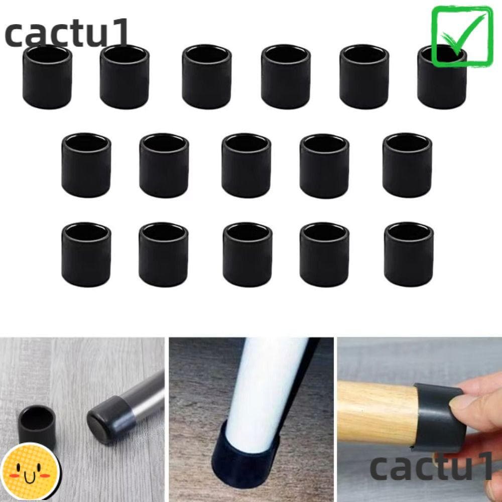 Tampas Para Pés De Mesa CACTU , Pretas Quadradas Pernas De Cadeira , Meias , Redondas , Antiderrapantes , Proteção Piso