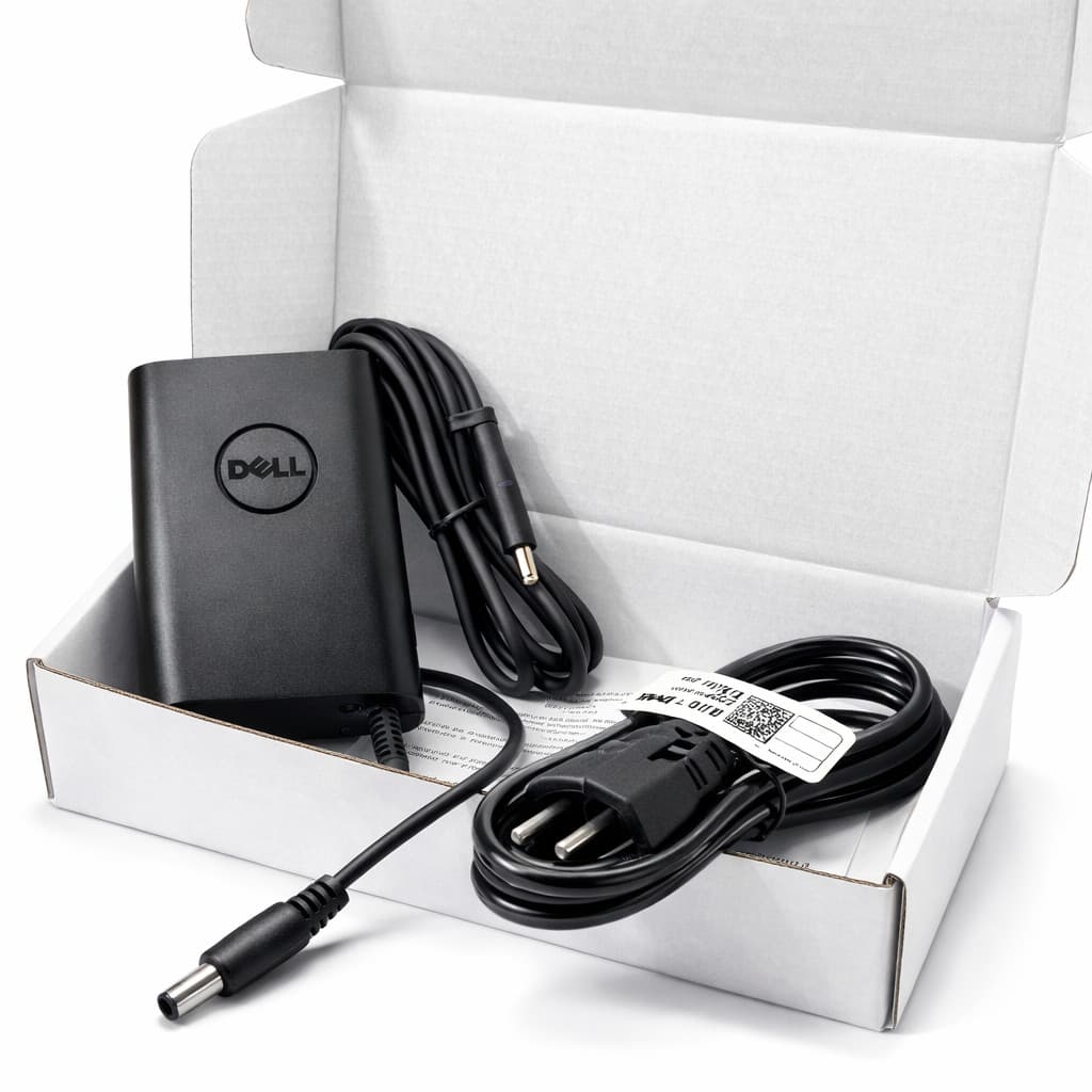 Carregador Dell 65W Original Notebook Pino Fino Bivolt Novo