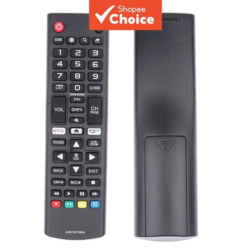 Controle Remoto Original para LG Smart TV (AKB75095315, AKB75675304), compatível com TVs de 32, 43, 49, 50, 55, 65 e 70