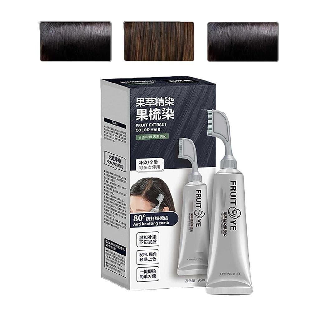 Pente para Tingimento de Cabelo FruitEssence, kFruitDyeing, Essência de Tintura de Cabelo com Extrato Vegetal, Tintura d