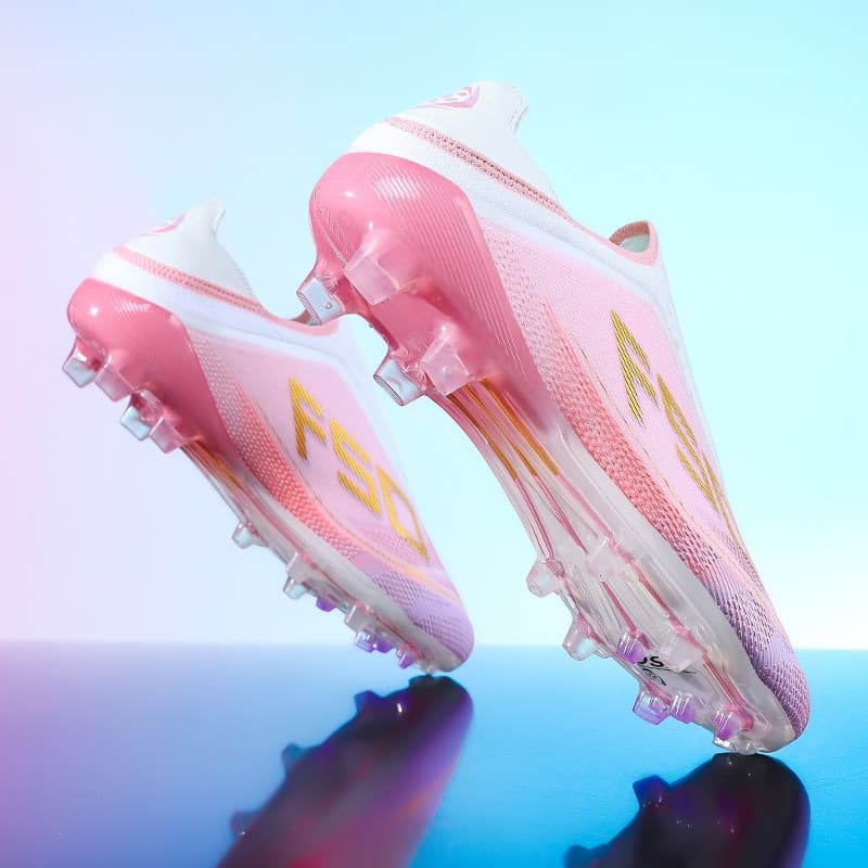 Chuteira de campo Novas Chuteiras Infantis FG Com Pontas Longas , Botas de Treinamento de Futebol de Relva artificial Ju