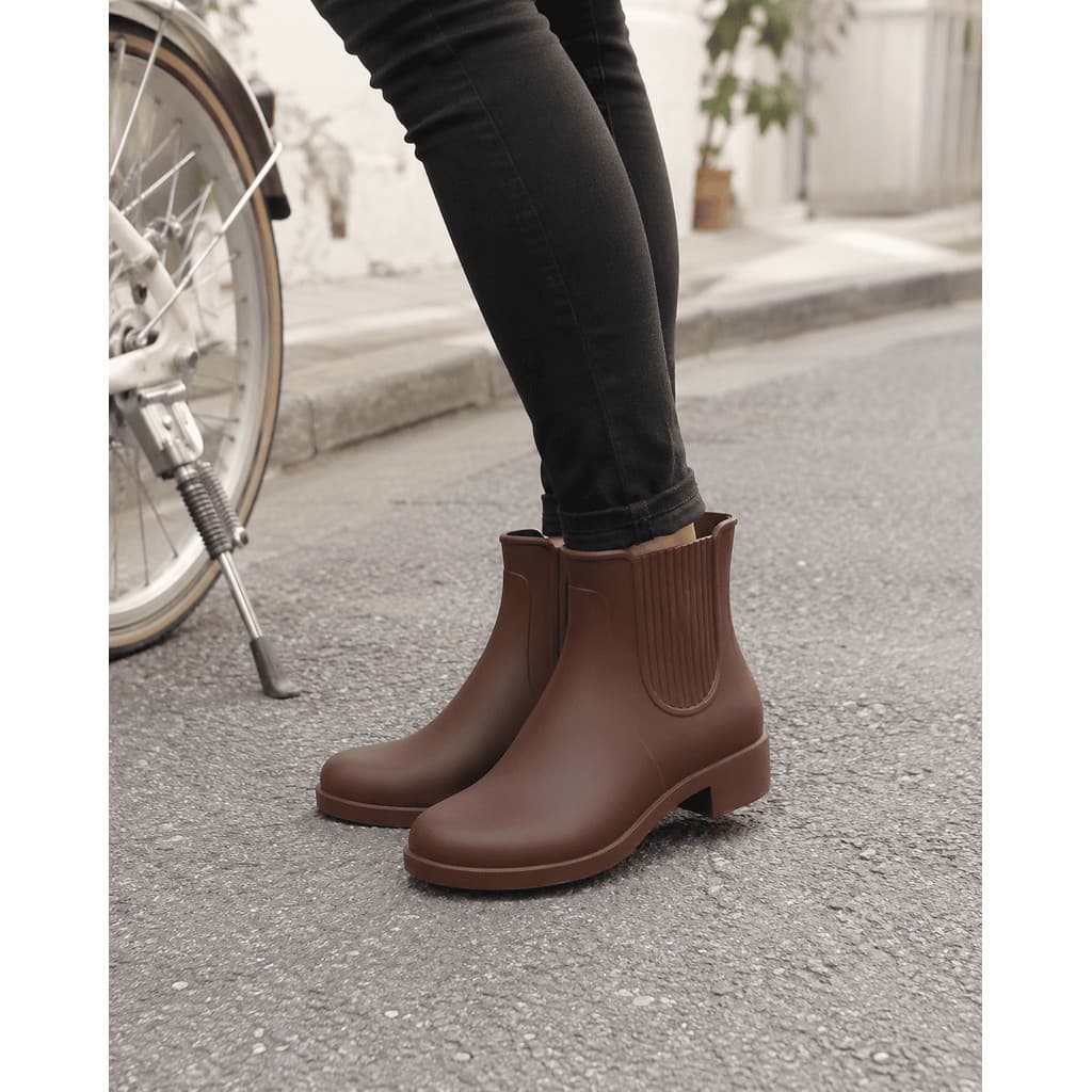 Galocha PVC Impermeável Cano Curto Casual