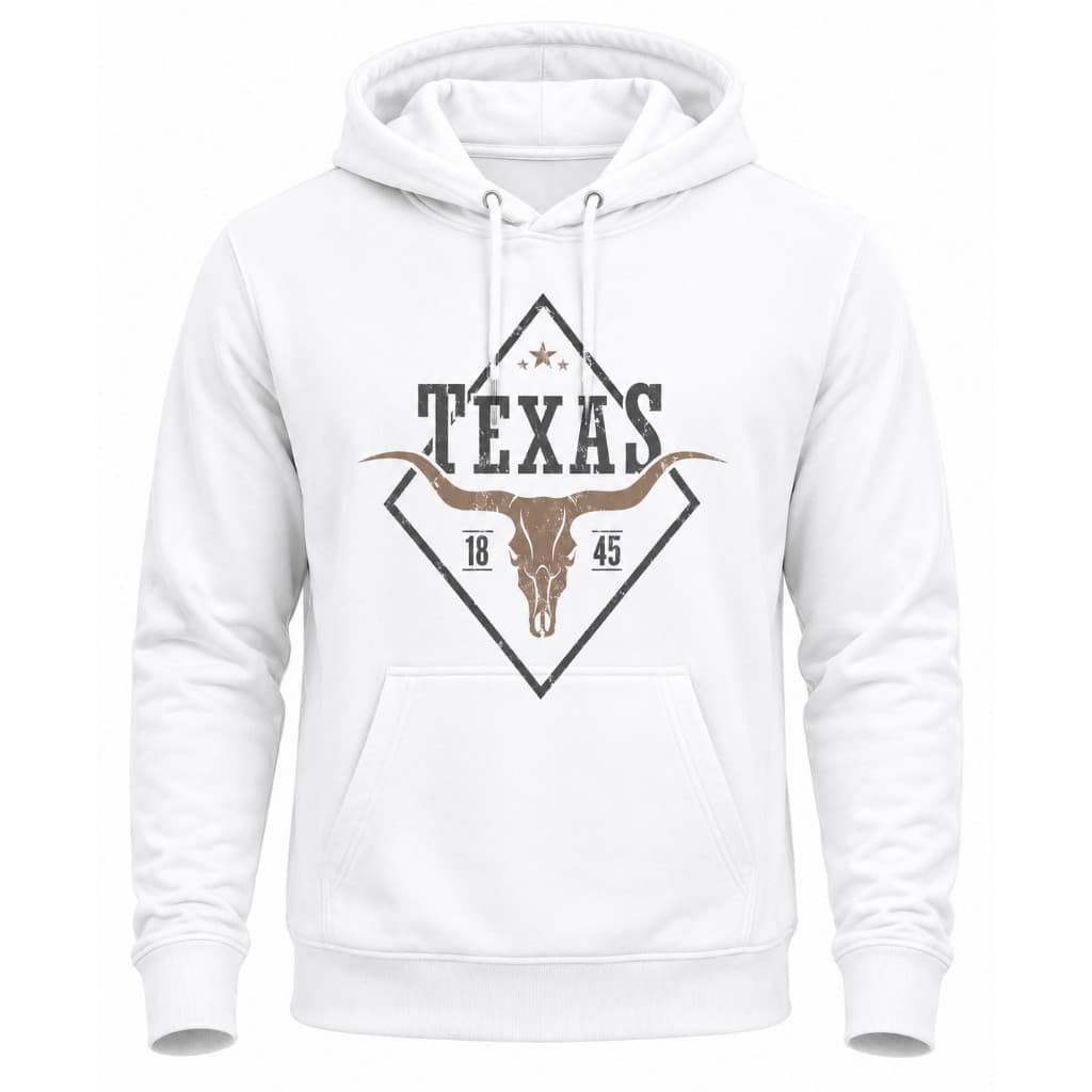 Moletom Country Cowboy Canguru Premium Moda Texas Unissex