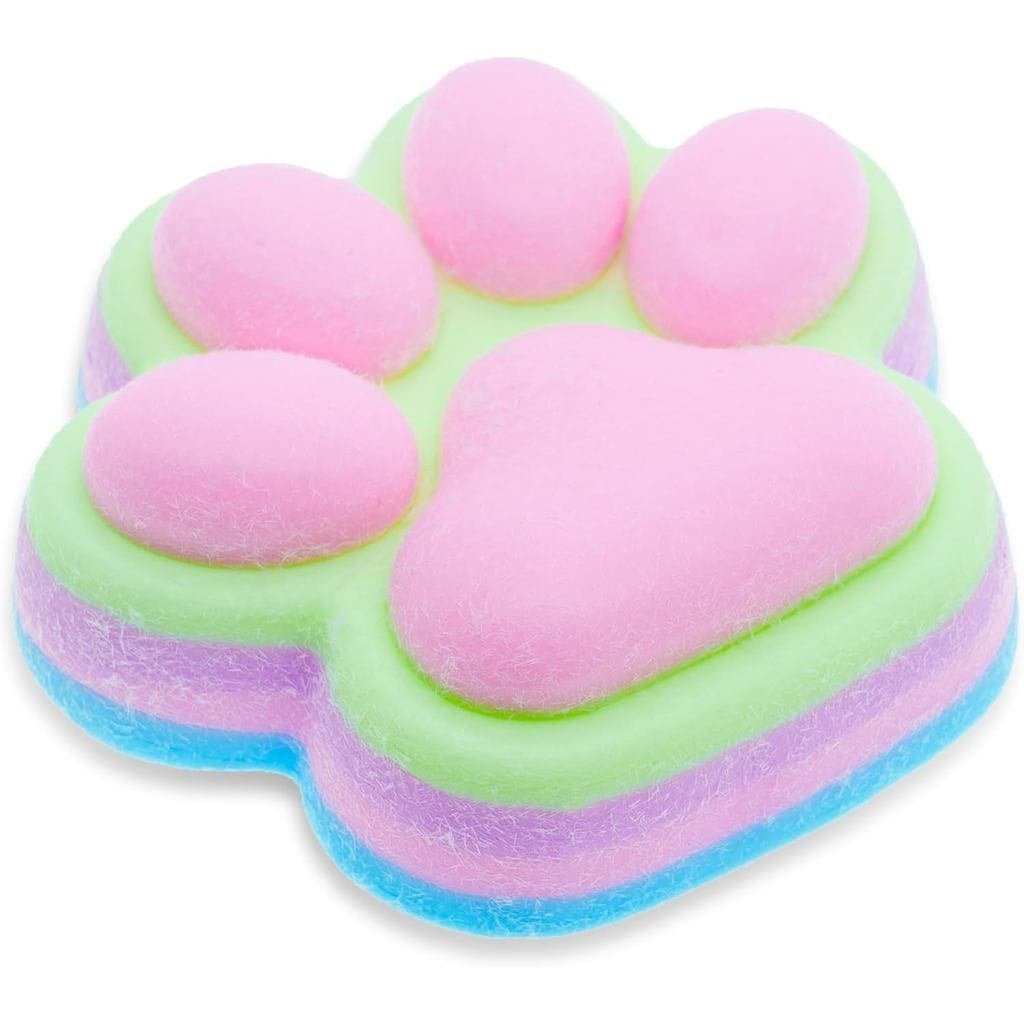 Brinquedos Squishy de Pata de Gato Big Taba, Brinquedos Squishy de Pata de Gato Coloridos em Gel, Brinquedos Squishies d