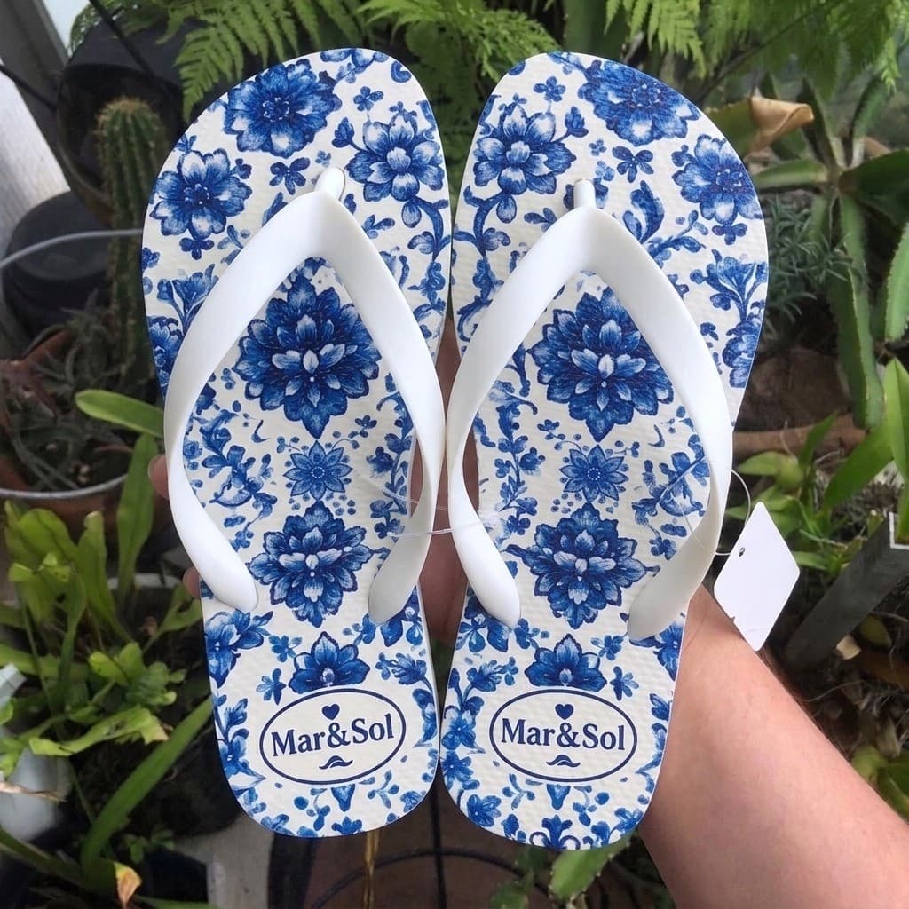 Chinelo Ozzy Feminino de dedo, confortável – Estampa Exclusiva Varios Modelos Tendencia 2026