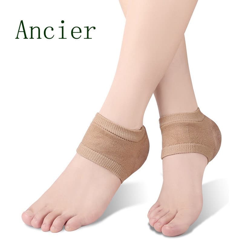 Fancier Meias Em Gel Hidratante Para Calcanhar Curar Seco Rachado Tratamento De Sobre A Noite Pedicure Foot Spa Sock Rep
