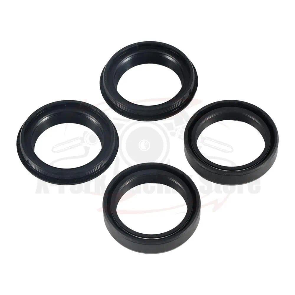 4 Pçs Conjunto Kit Garfo Selos De Óleo 2 Peças & Poeira Para Yamaha FZR600 1989-1993 1990 1991 1992