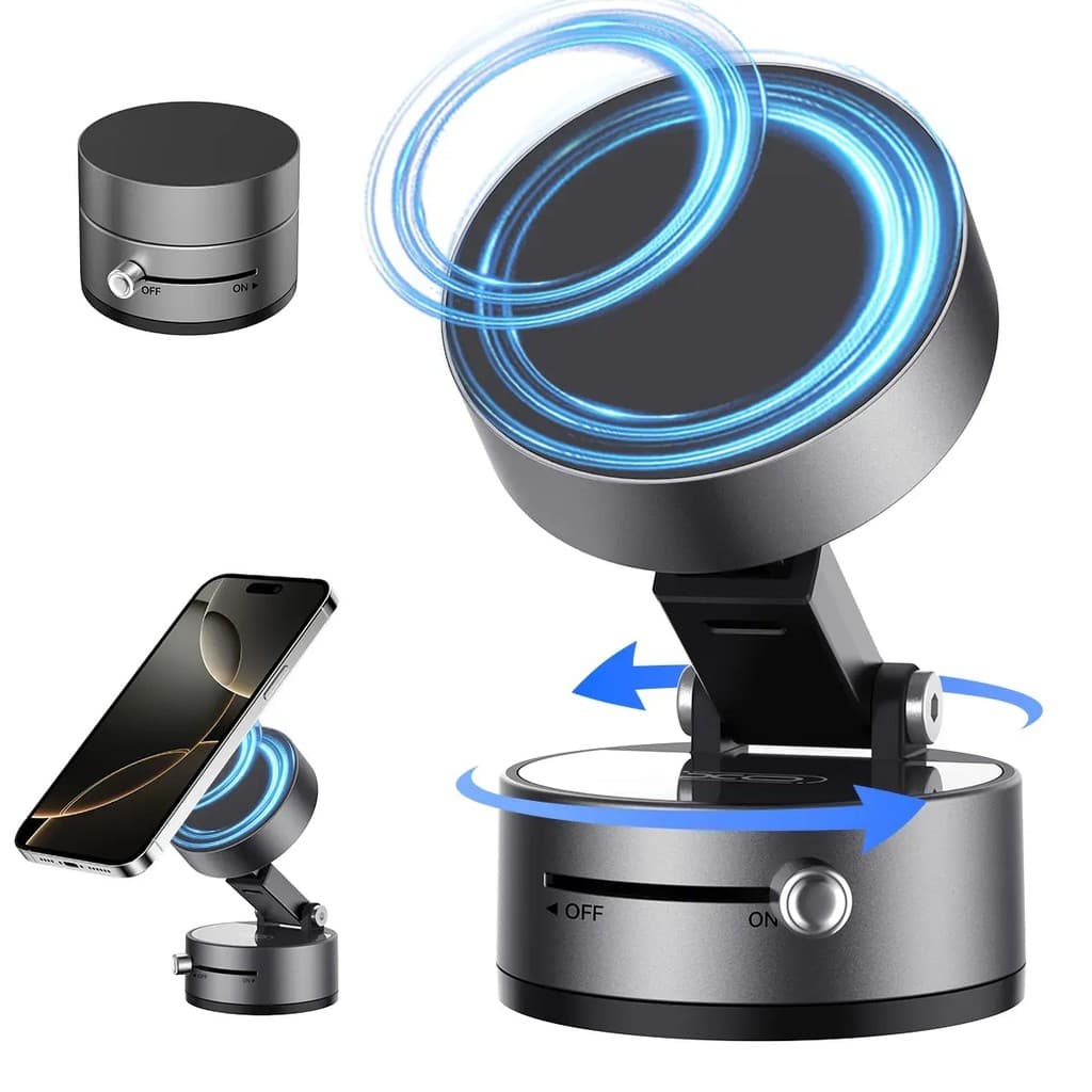 [DealsForYouDays]auumMagnetiSutionPhoneHolder,XOUpgraded360 ° Suporte Ajustável para Telefone, Suporte para Celular Mãos
