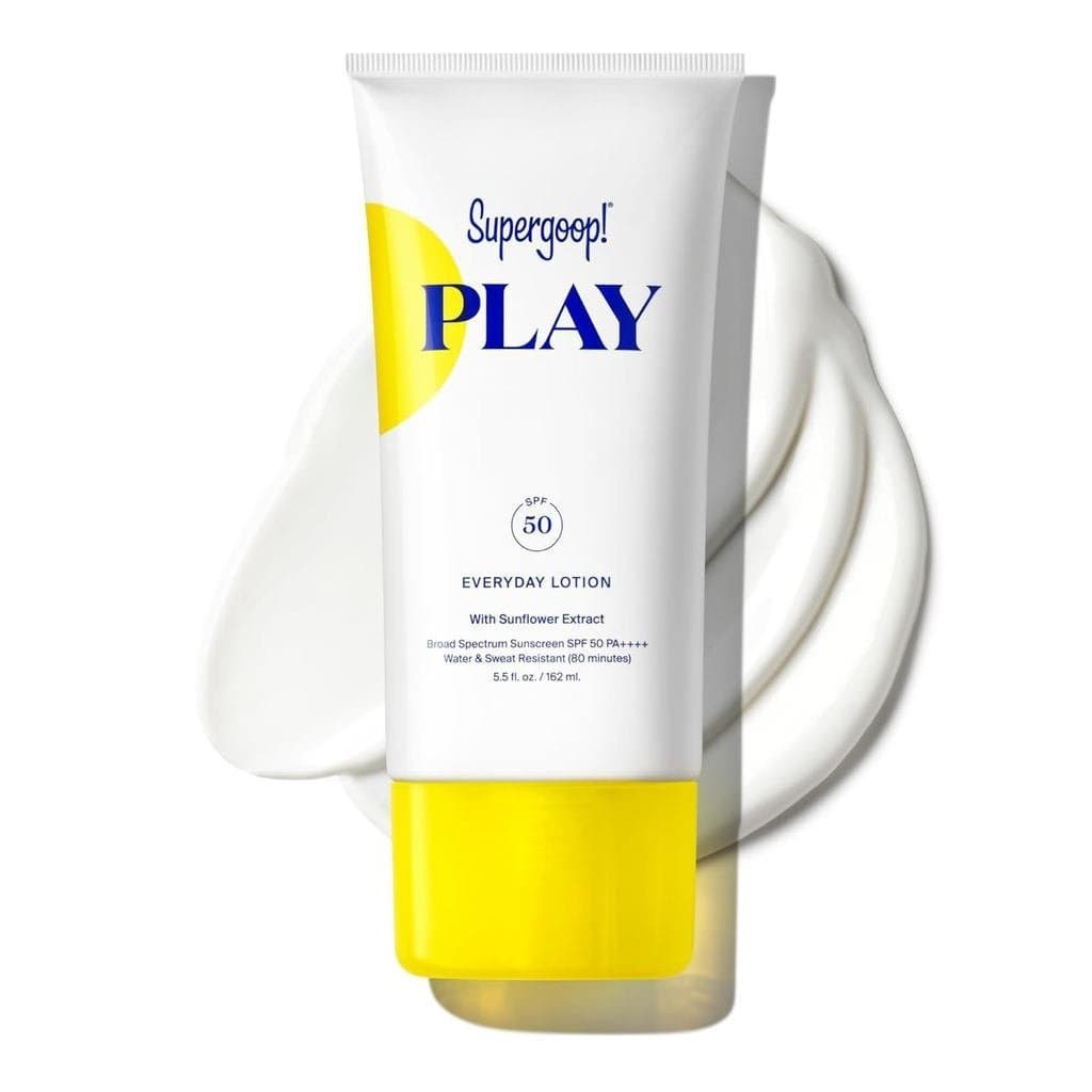 Super enorme! PLAY Everyday Lotion SPF 50 - Protetor solar de amplo espectro para corpo e rosto para pele sensível - Ver