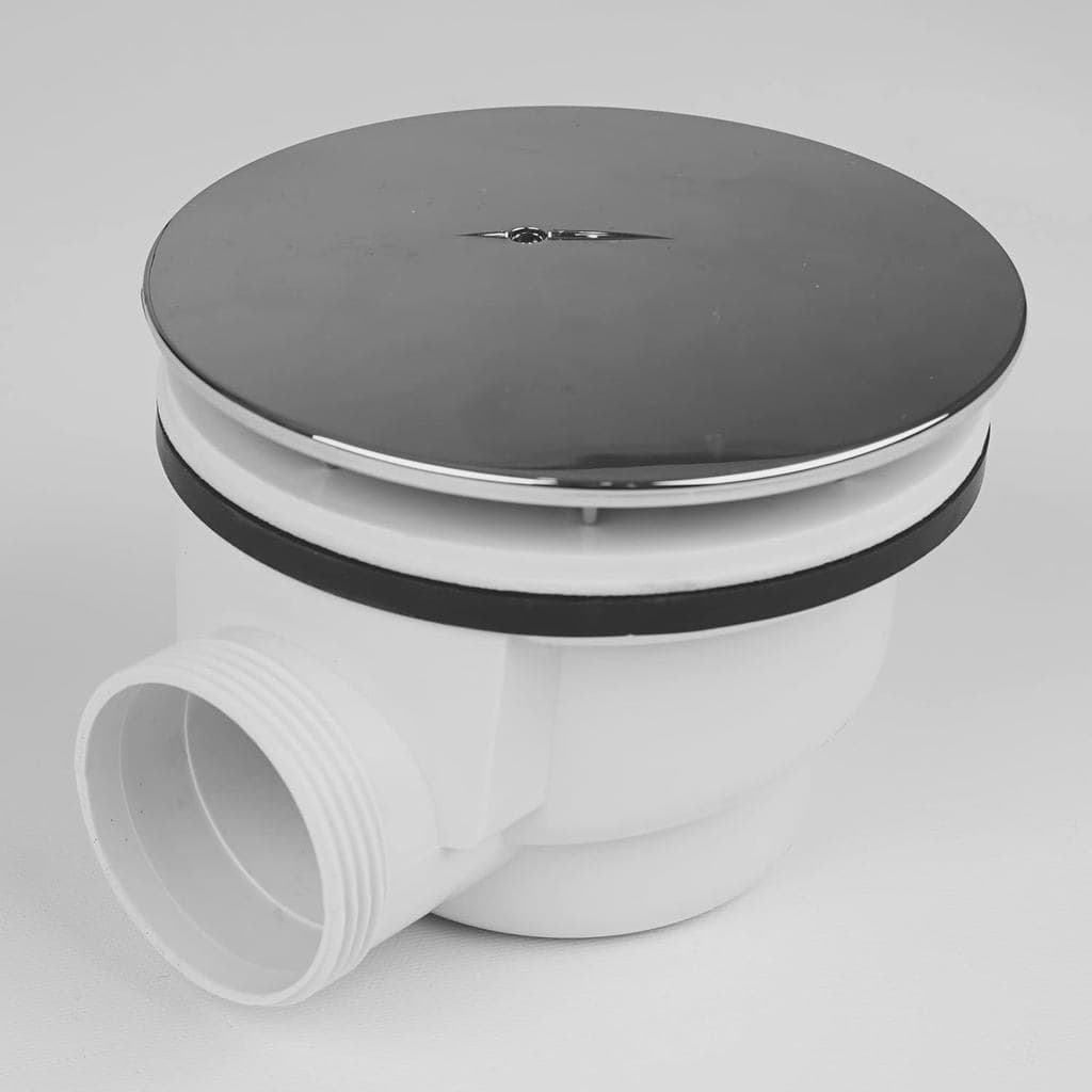 Armadilha De Drenagem De Chuveiro De 1.5 " De Perfil Baixo De 90 Graus Com Conjunto De Saída Lateral Para Base Substitui