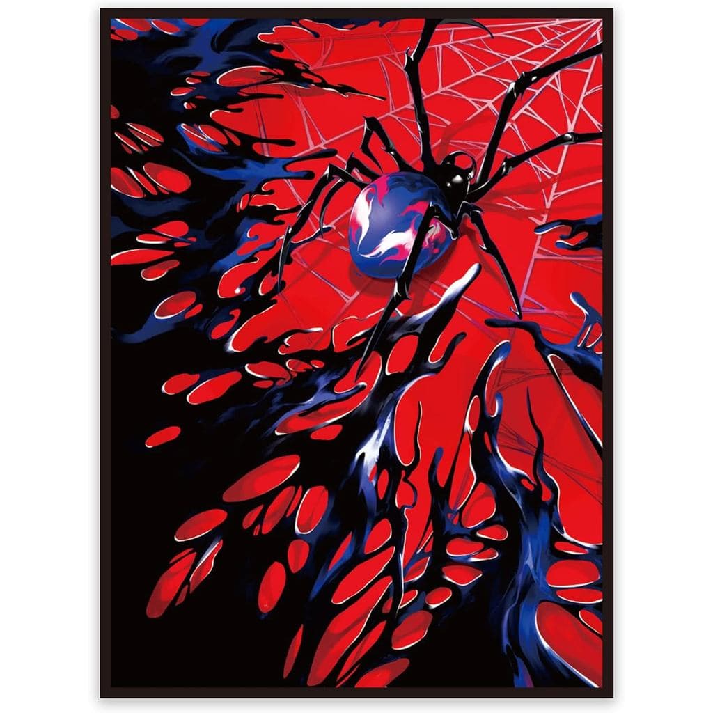 Protetores de Cartas Kabinka MTG - Spider, Pacote com 100 Unidades de Tamanho Padrão, Frente Transparente e Verso Fosco,