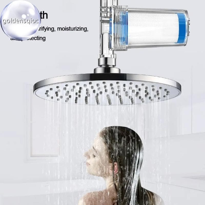 Filtro De Água Universal Dourado Para Chuveiro , Remove Ferrugem , Metais Pesados Torneira , Aquecedor , Tubo De Banho ,