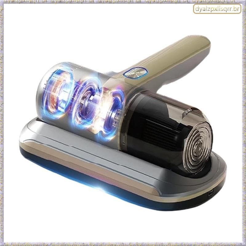 [Fsp] Aspirador De Pó Portátil Sem Fio Para Cama Com Luz UV-C , Filtro HEPA E Ultrassônico , Adequado Camas , Sofás , As