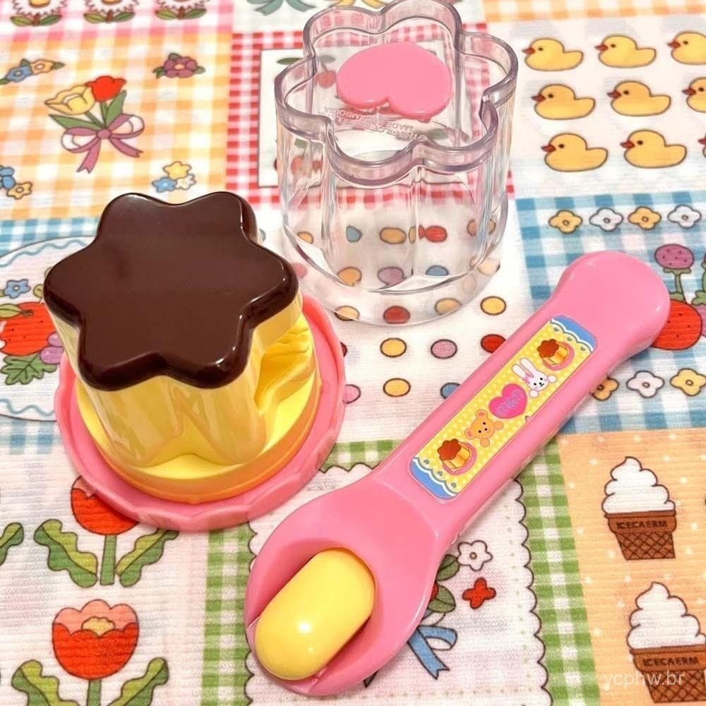 Brinquedo de Alimentação Adams Pudding Morango Simulação Brinquedo de Educação Infantil Brinquedo de Casa LYFE