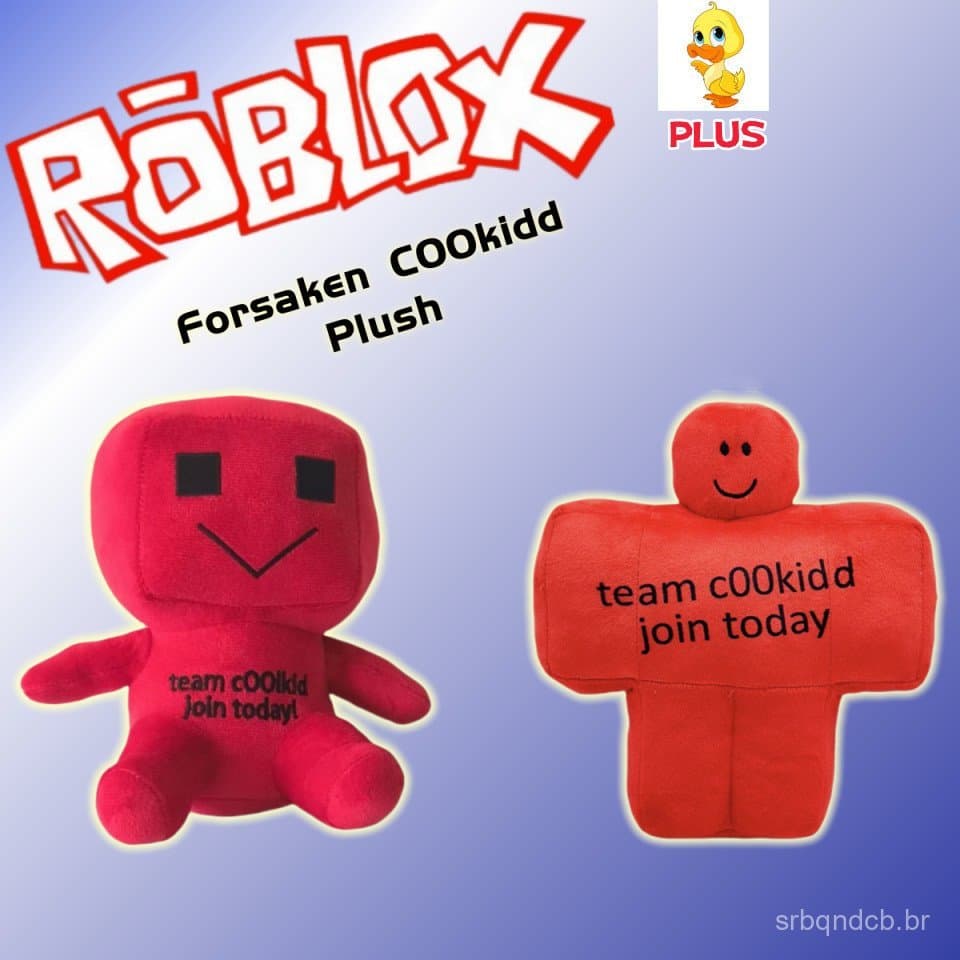 PLUS 20 Cm Roblox Foraken C00kidd Brinquedos De Pelúcia Kawaii Plushie Criativo Vermelho Gigante Boneca Soft Engraçada D
