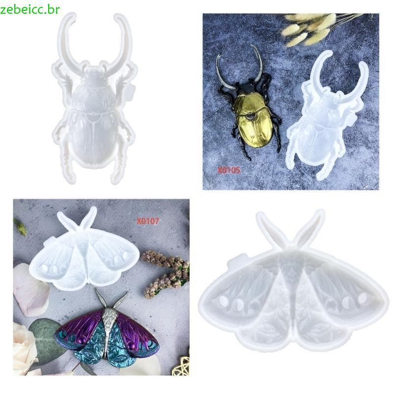 zebeicc Moldes Parede Molde Artesanato Silicone Textura Pingente