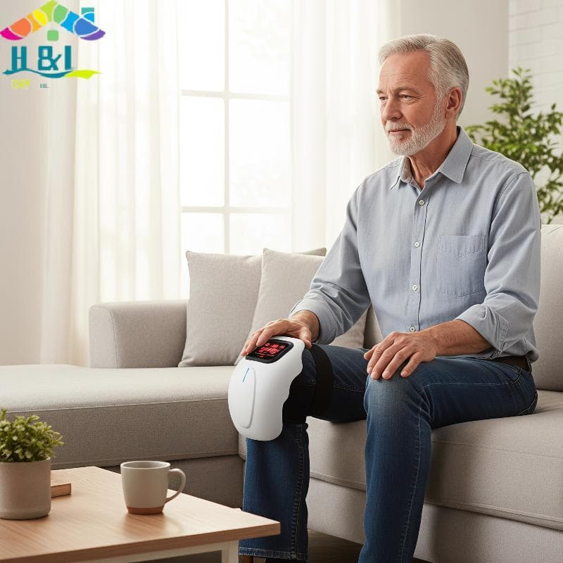 Massageador De Joelho H & L Portátil Para Liberação De Tensão Muscular , Relaxamento Articular , 1 Conjunto De Dispositi