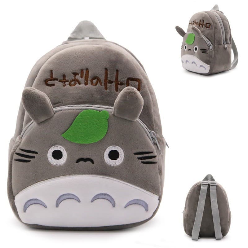 Mochila Infantil "Totoro" Nova e Fofa de 23cm, Adequada para Crianças em Idade Pré-Escolar, Mochila Infantil Totoro ODN6