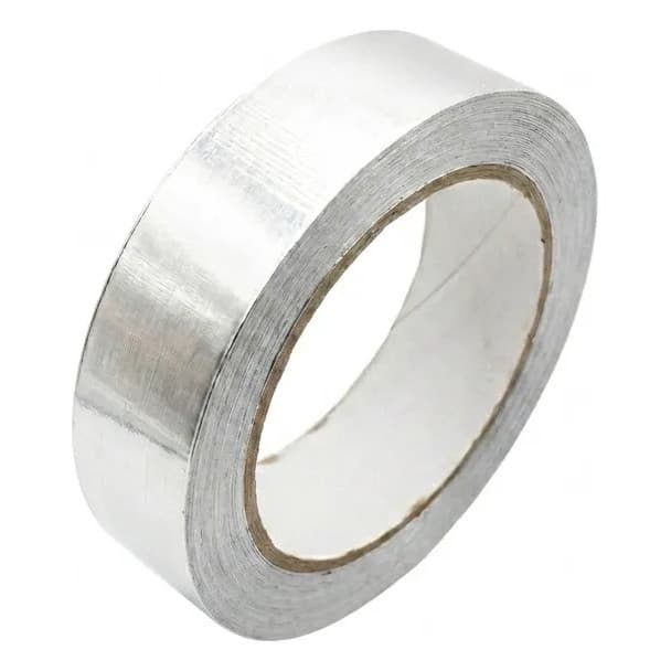 Fita De Alumínio De Alta Temperatura Reparos 20mm Rolo 30mts