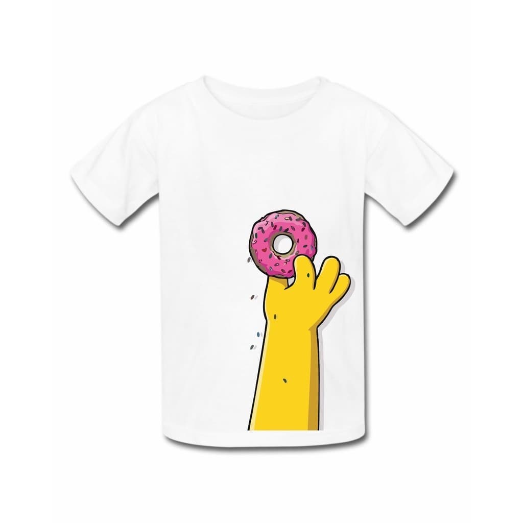 Roupa infantil Camisa Camiseta Menino Menina bart simpsons rosca rosquinha hommer homer lisa estilingue