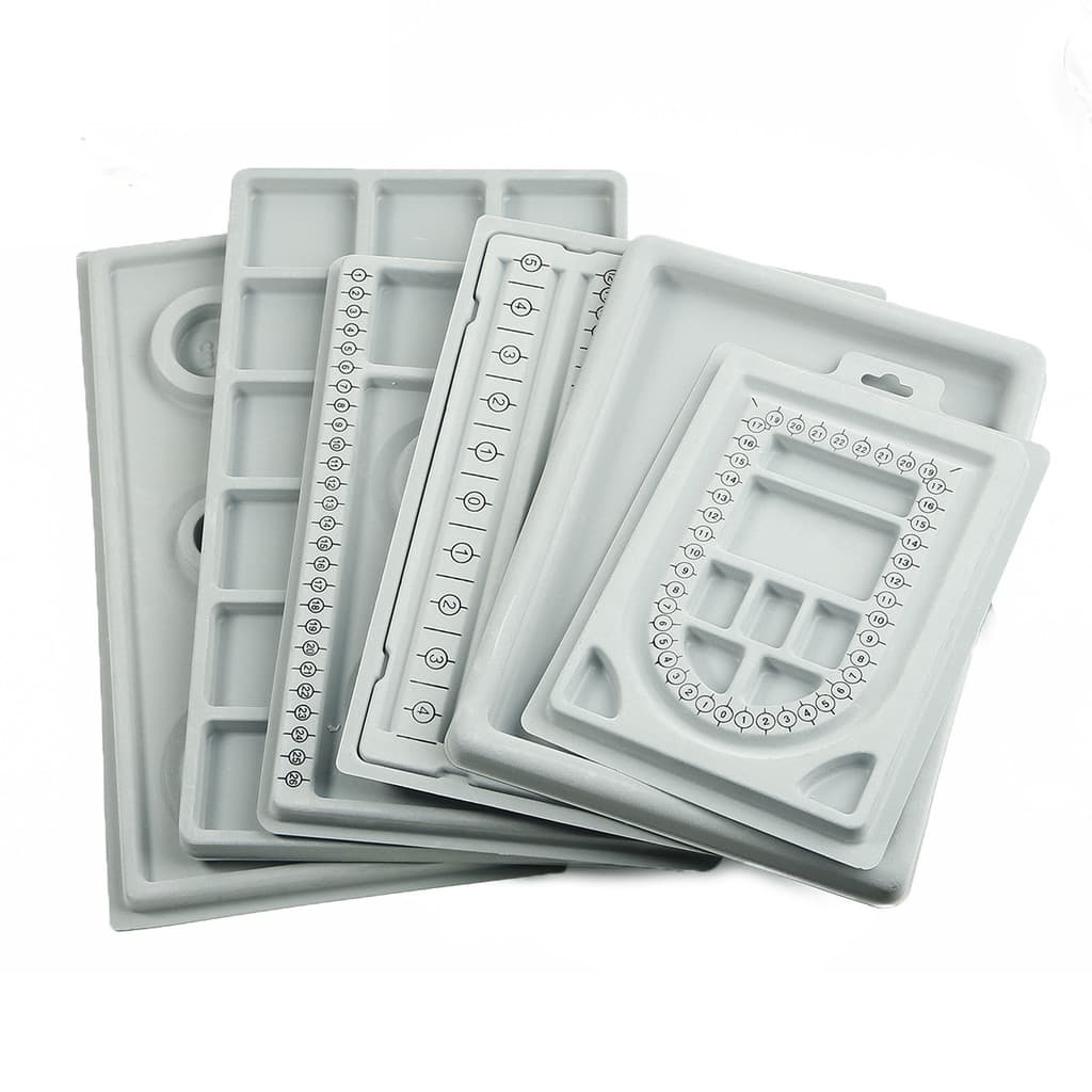 Colar placa de jóias pulseira Design placa artesanal diy caseiro pulseira mesa medição escala placa exibição