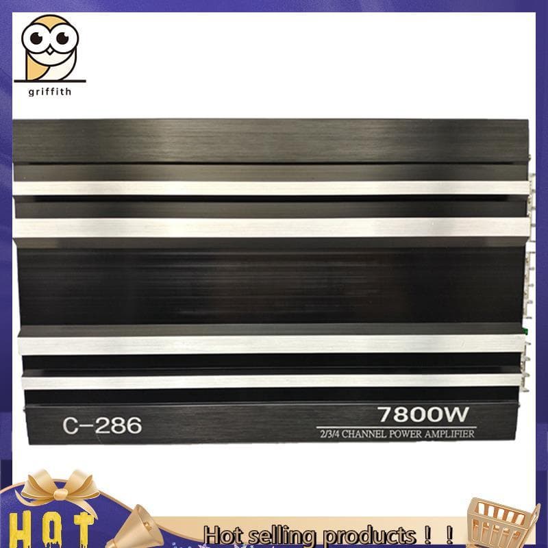Amplificador De Alta Potência Para Carro , 4 Canais , 12V , Ultrafino , Surround De Quatro Vias , Subwoofer Passivo