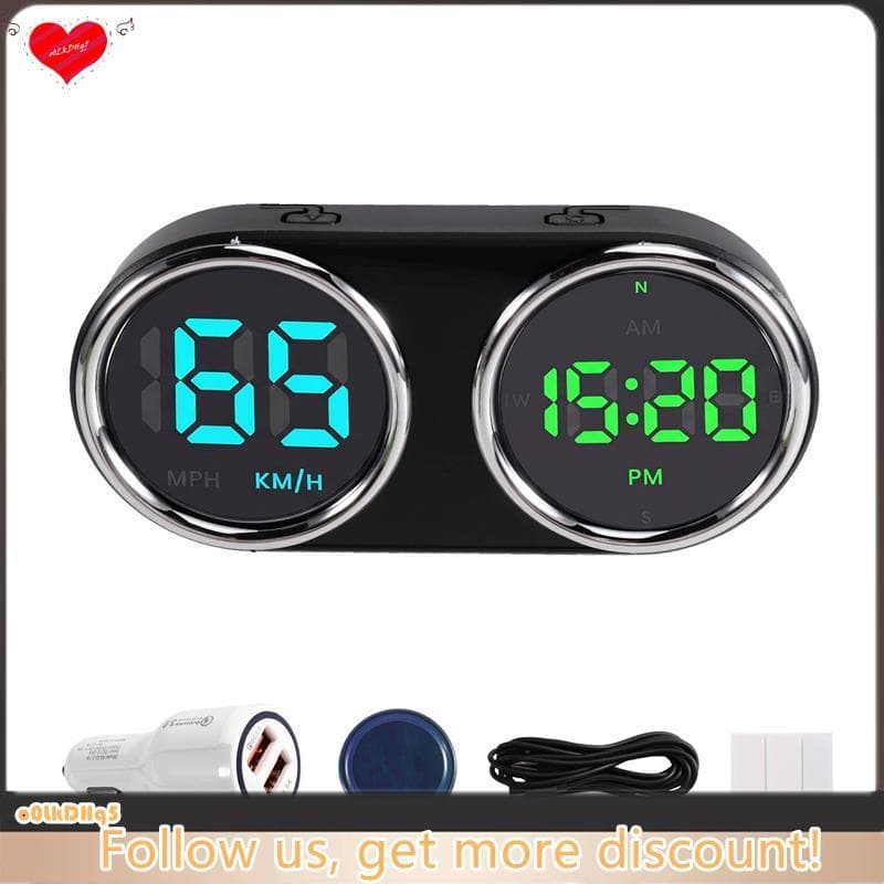 1 Conjunto De Exibição De Cabeça De Carro Universal Para Carros , Dispositivo De Rastreamento De Velocidade Condução