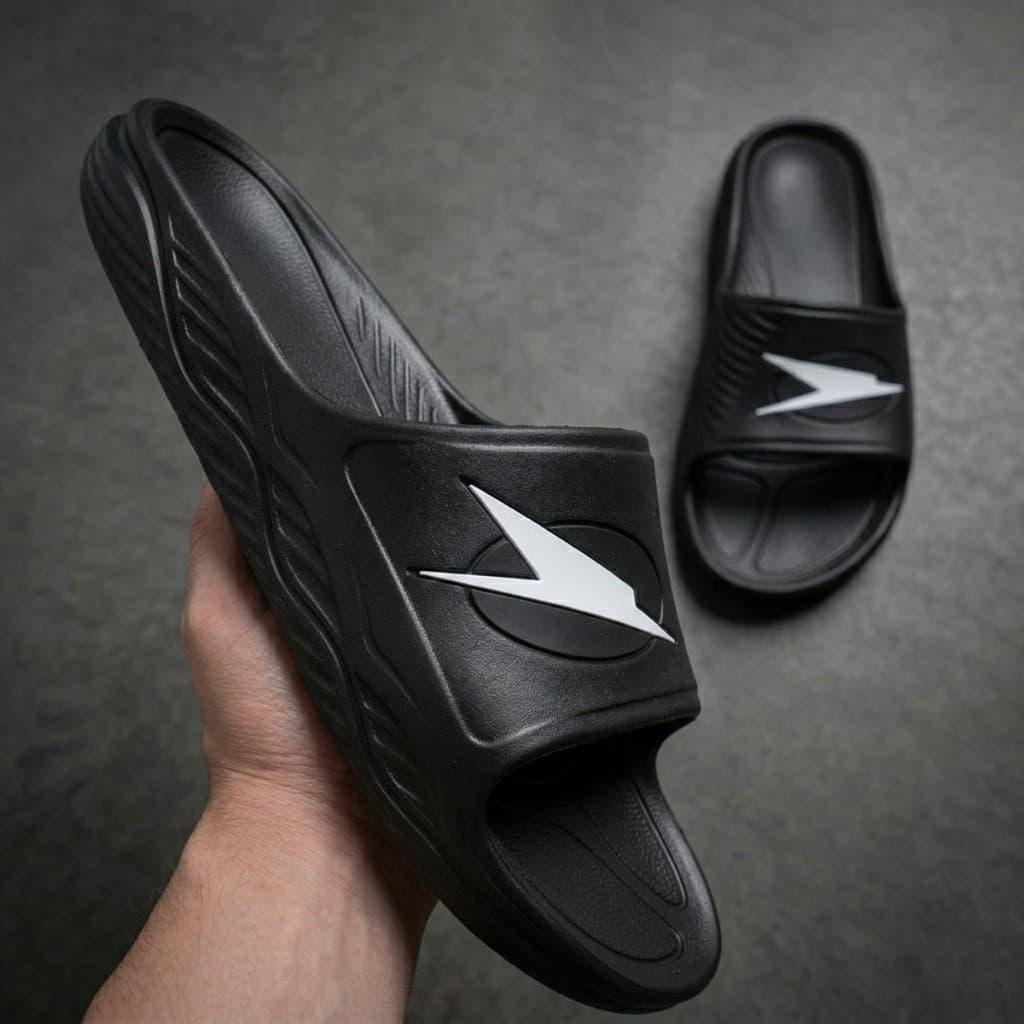 Chinelo Masculino Branco Slide Nuvem Anatómico Esportivo Casual Confortável