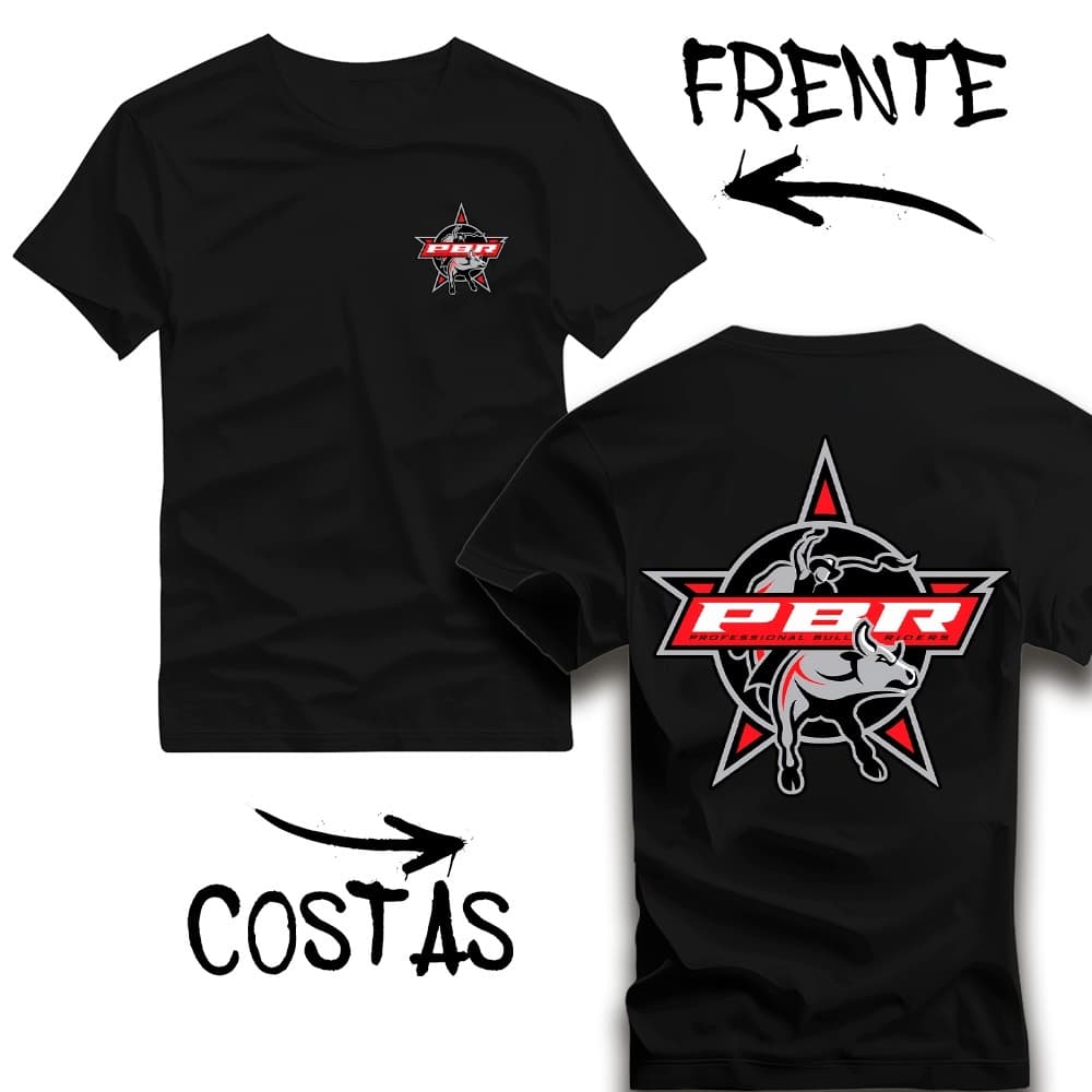 Camiseta 100% Algodão COWBOY camisa pbr coutry rodeio casual.